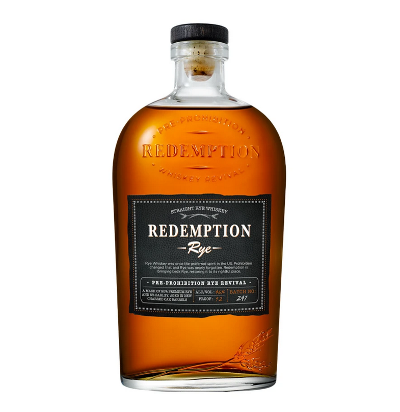 Redemption Rye Whiskey 700ml